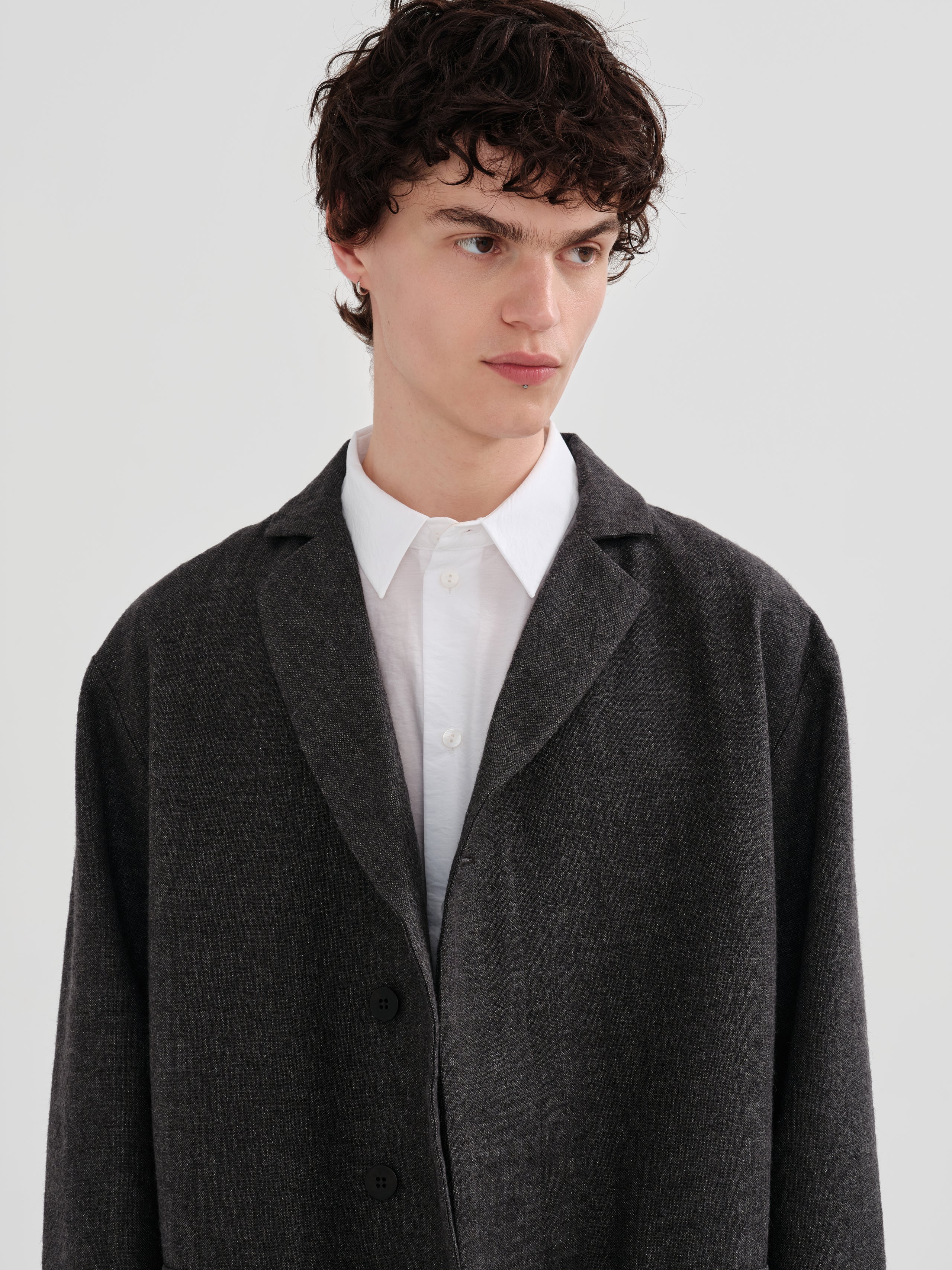 ONE BUTTON BLAZER
