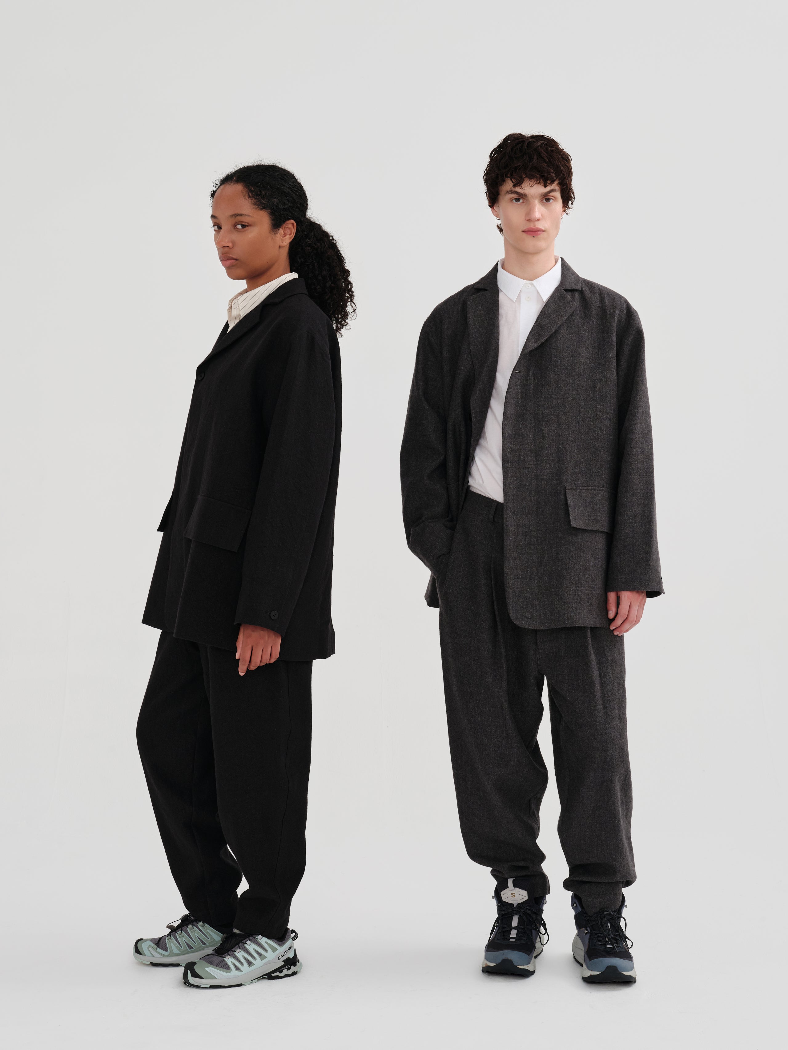 PLEATED PANTS